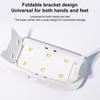 6W Mini Nagel Trockner Maschine Tragbare 6 LED UV Maniküre Lampe Heimgebrauch Nagel Lampe Zum Trocknen Polnisch Lack mit USB Kabel