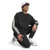 KIT Sweat Crew BW222 2L [Adidas] 3-Stripes Men's Black/Off-White (KW2370)