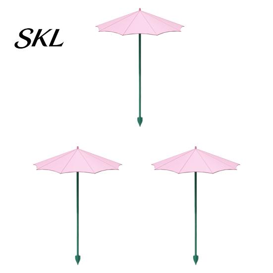 Plant Umbrella 10 Inch Diam Umbrella, Outdoor UV Protection Shade, Mini Parasol Provides Shade Patio Sunshade To ?Defend Plants from Blazing