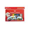 Faber-Castell Watercolor Pencils, Flat Tin, 36-Color Set, TFC-WCP/36C