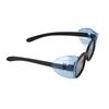 1 Pair Safety Eye Glasses Side Shields Tpu Flexible Protector Flap Glasses Safe Protection Side Cover 12/17Mm Fits All Size