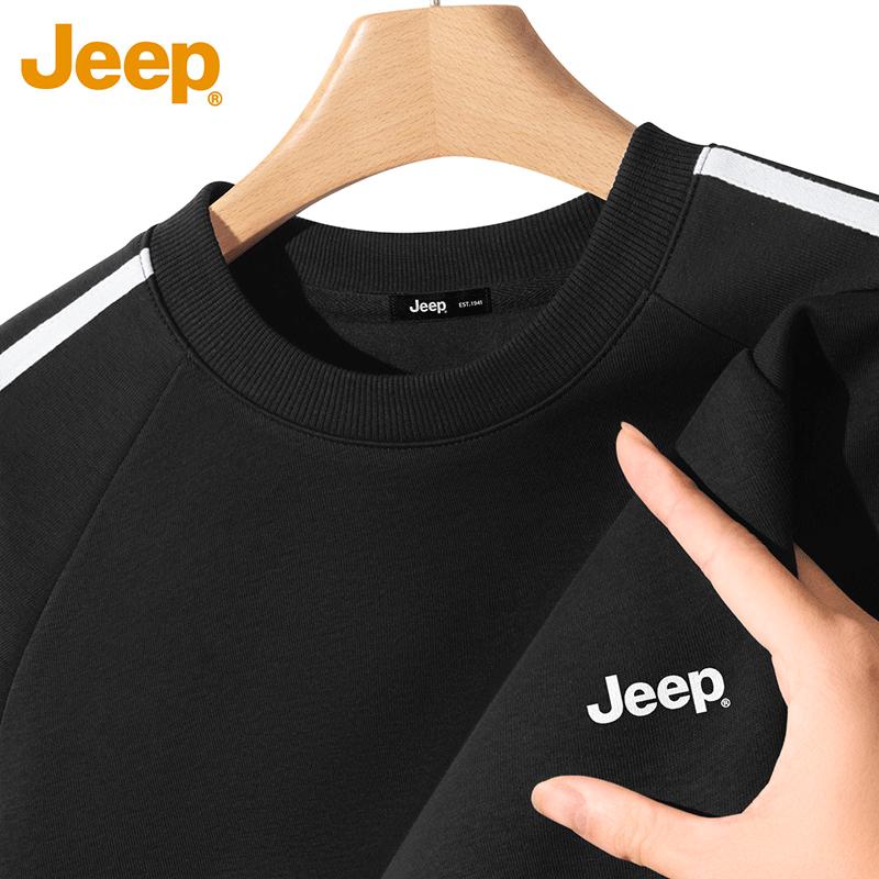 JEEP Men s American Heavyweight Pullover Sweatshirt M