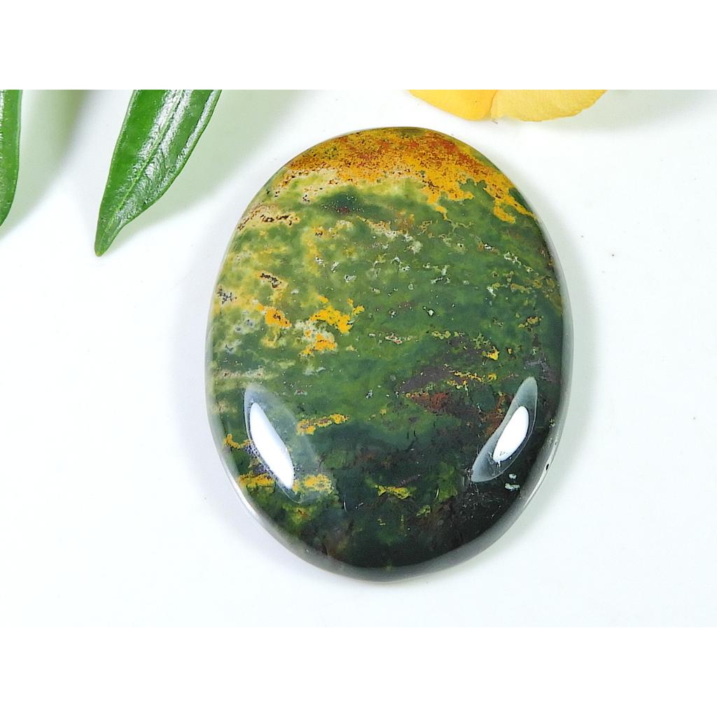 Affrican Red Natural Bloodstone Handmade Vintage Oval Gemstone 33X42X07 MM SK-911