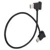 30cm Universal Remote Control Data Cable TypeC to TypeC Data Wire for Mavic Air2 Mini 2