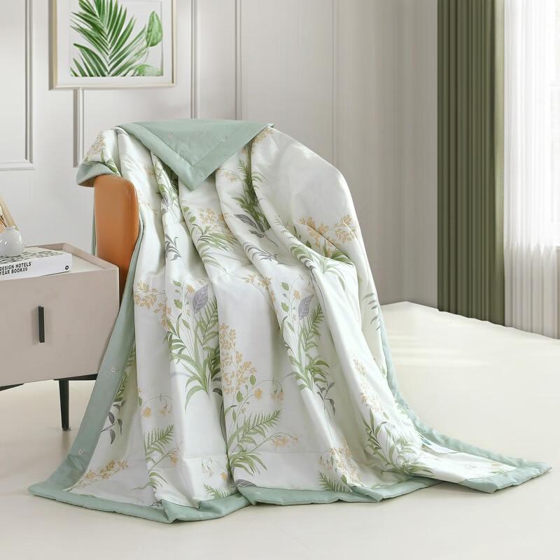 

Yalu Antibacterial Cotton Printed Summer Quilt