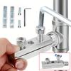 Faucet Angle Valve Wire Extractor Water Pipe Breakage Broken Wire Slide Tooth Broken End Removal Tool Accessory Set