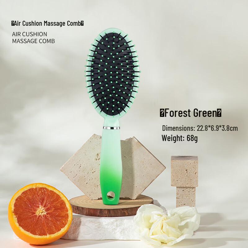 Sinle Gradient Oval Cushion Hair Comb