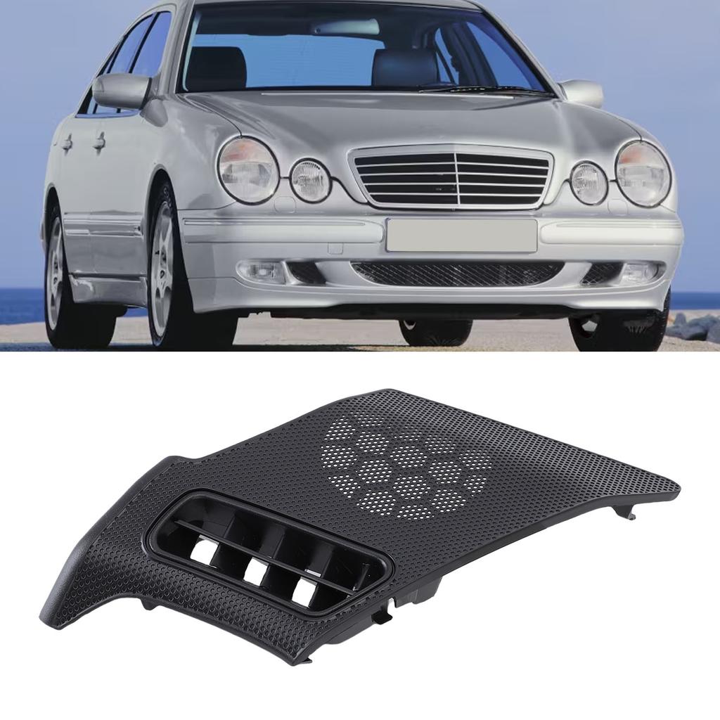 Board Vent Speaker Grill Cover Horn Cover Front Speaker Cover Replacement For E-Class W210 E320 E430 E55 1996-2002