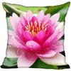 Luxury Home Decor Pillowcase Lotus Painting Art Pillowcase Living Room Sofa Cushion Cover