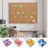 Pack of 30 Resin Flower Thumbtacks Lovely Pushpins Versatile Thumb Tacks set for Photo Wall Classroom & Desk Decoration