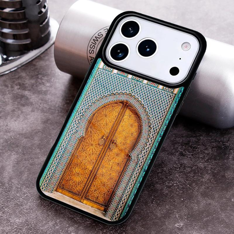 Muslim Islamic Mihrab Turkey Phone Case for iPhone 17 16 15 Pro Max Air 14 13 12 11 Plus Shockproof Capa Cover