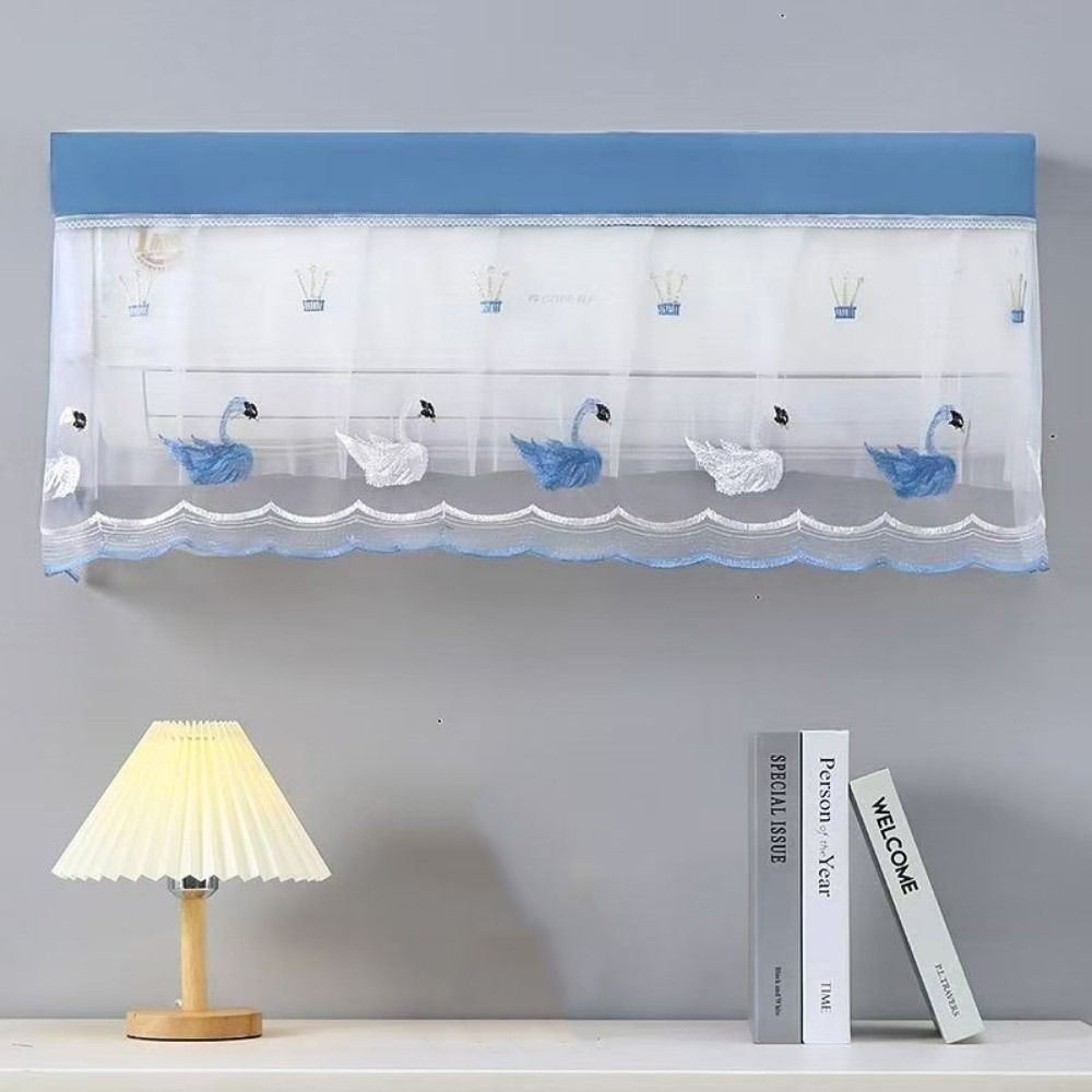 Mesh Transparent Air Conditioner Dust Cover Dust-proof AC Covers Isolation Cover Household