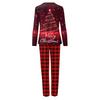 Christmas Prints Family Matching Long Sleeve Tops+Pants Set Family Matching Sets