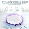 50W 5-in-1 Household Spray Ultraviolet Charging Sweeping Vacuuming Mopping Cleaning Machine Intelligent Sweeping Robot