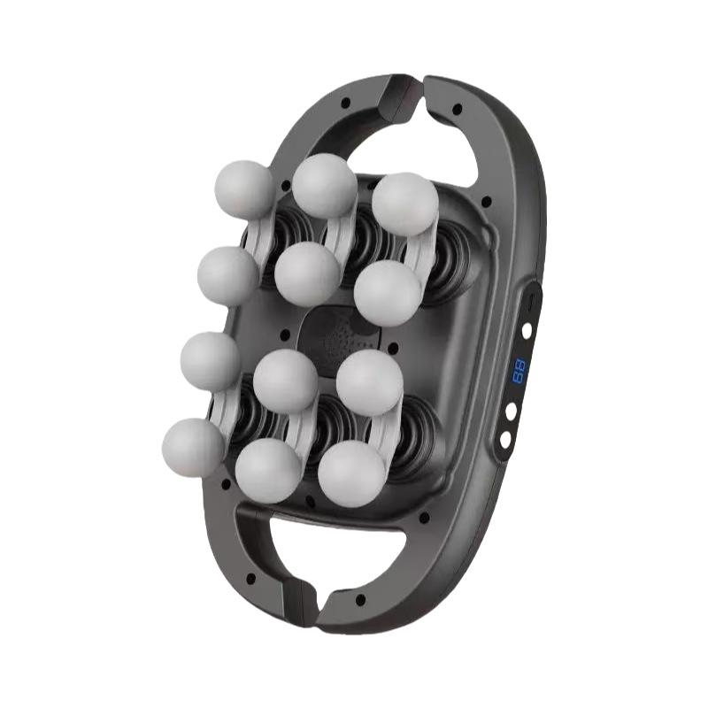 12-Head LCD Deep Tissue Muscle Massager with High-Frequency Vibration