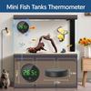 Aquarium Thermometer Digital Kabellos Touch Stick LED Anzeige ±1°C zur Überwachung der Aquarium Temperatur Zubehör