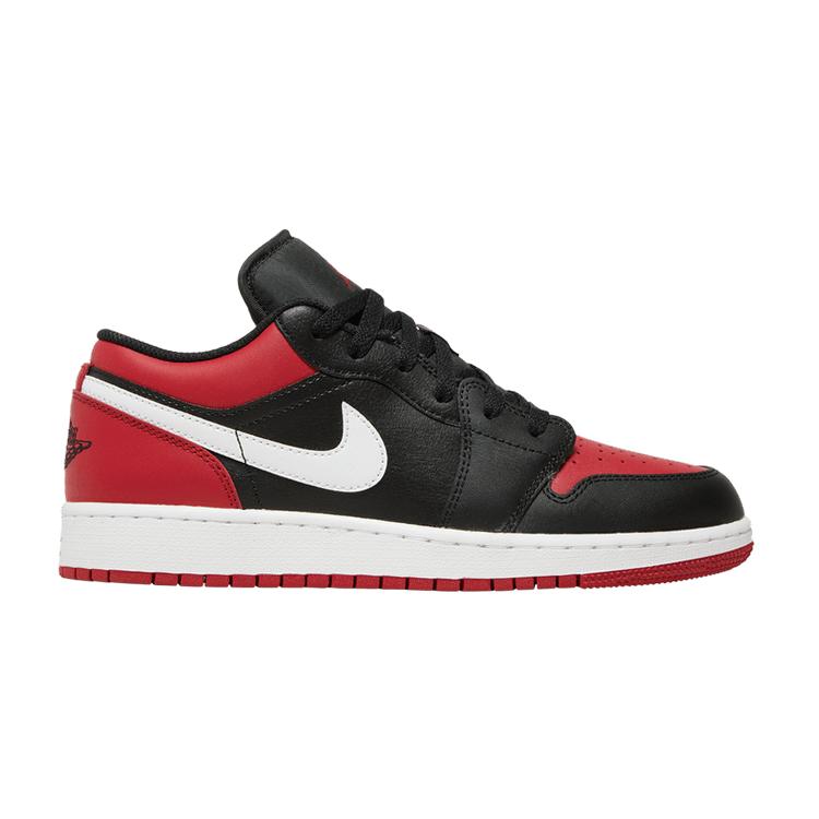 Jordan 1 Low Alternate Bred Toe (GS) 36