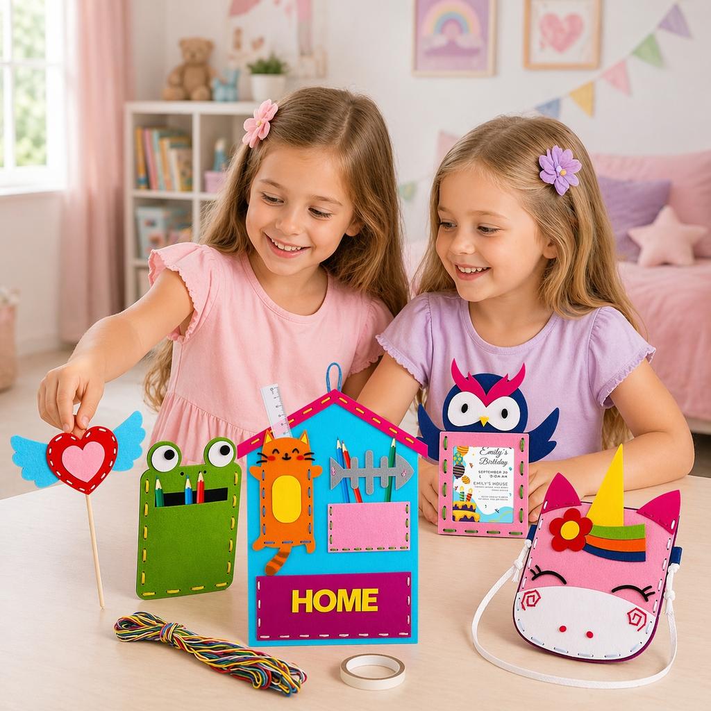 [PACZA] DIY Felt Sewing Kit for Kids Z3357