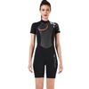 3mm Full-Body Short Sleeve Wetsuit Diving Snorkeling Surfing Water Sports Men Women Chloroprene Neoprene