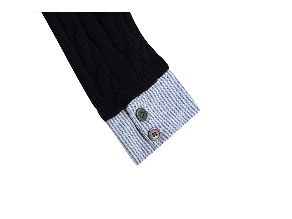 Men's Japanese Style Lapel Sweater - High-End, Trendy, Loose Fit Knitwear