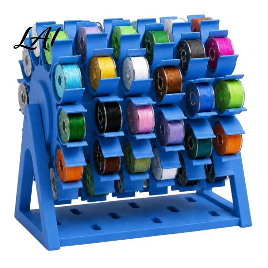 Geschenk für Näher 60-Spulen Nähgarn-Organizer-Ständer 360 Grad drehbar Platzsparend Studio-Organisation Ständer Tischplatten-Aufbewahrungshalter