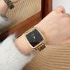 Neuankunft Runde Große Zifferblatt Leopardendruck Uhr Edelstahlarmband Gold High-End Damenuhr Mode Quarz Uhr