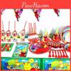 Sesame Street Theme Happy Birthday Party Supplies For Kids