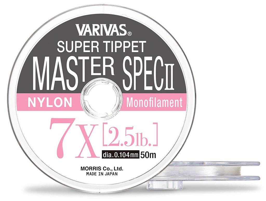 VARIVAS 24076 Super Tippet Master Spec 2 Nylon Natural #7X