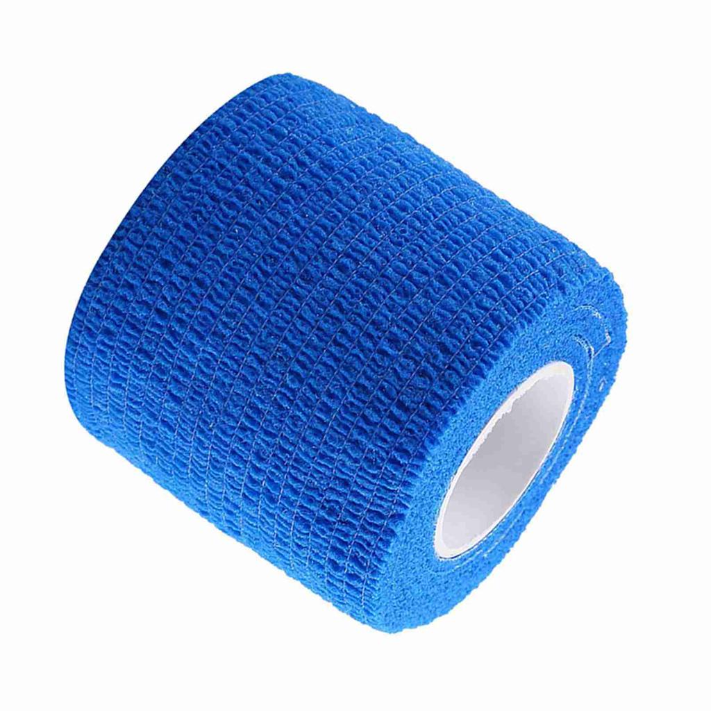 5 Rolls Celsiusset Waterproof Self Adhesive Bandage Tape Finger Joints Wrap Sports Care(Green)