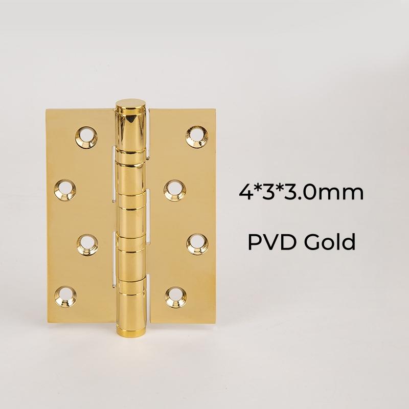 Solid Brass Butt Hinge 4 Inch Door Hinge 5 Inch Heavy Duty Hinge Quiet Bearing Hinge Antique Thick Hinge