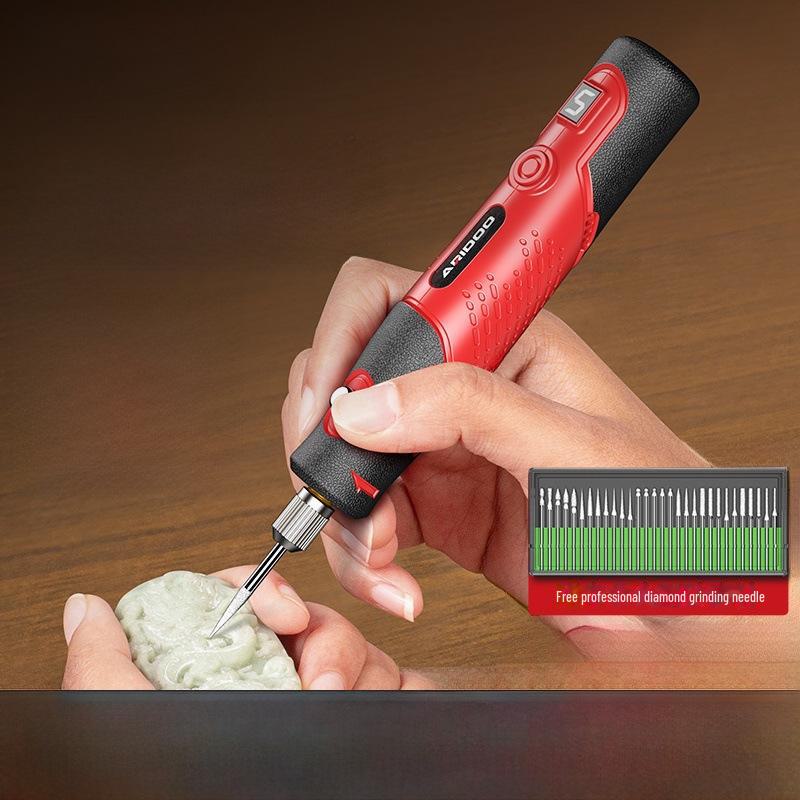 High-Power Handheld Electric Grinder for Polishing and Jade Carving