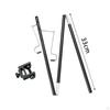 Camping Stand, Aluminum Alloy Lamp Stake and Hook, Adjustable Hanger for Outdoor Picnic, ,