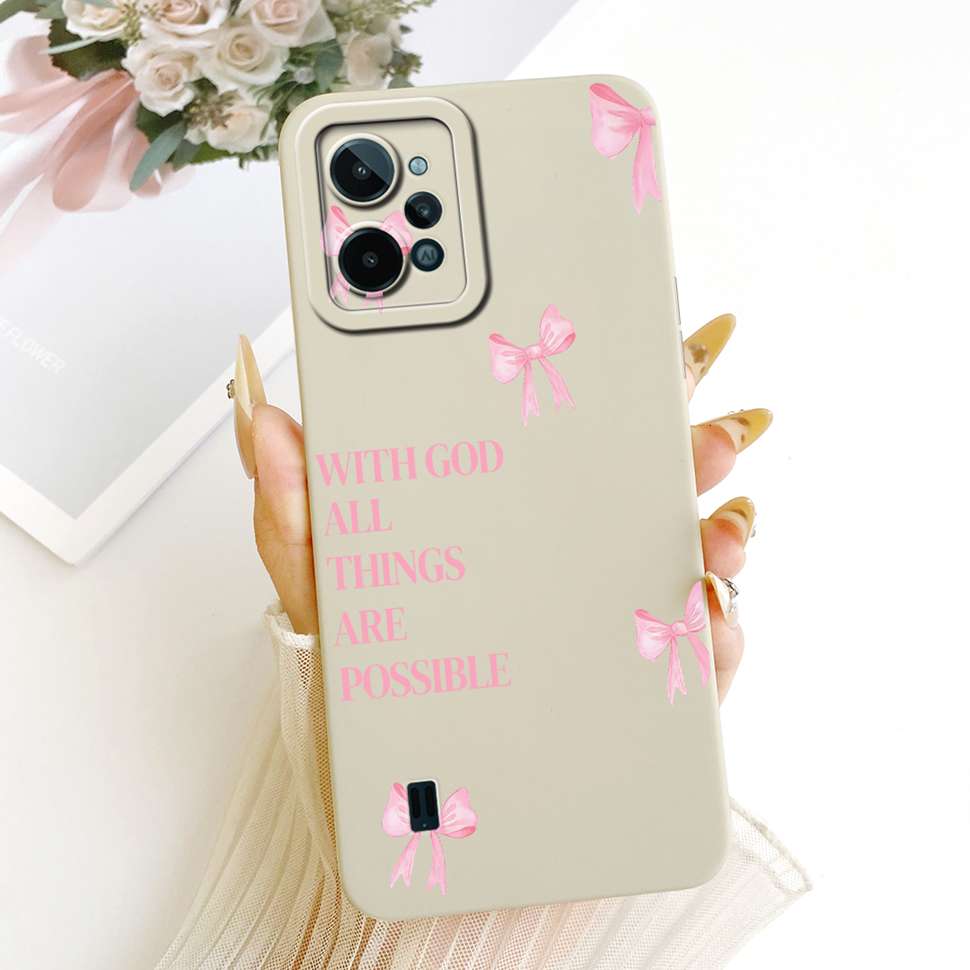 

For Realme C31 4G RMX3501 6.5 Case Simple Style Popular Soft Silicone Back Cover For Realme c31 C 31 4G Cases Bumper Fundas Realme C31 4G