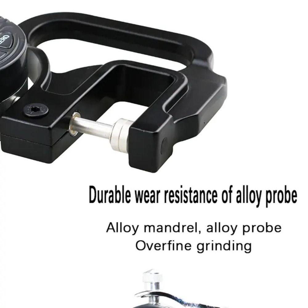 0.01/0.001mm Digital Thickness Tester Range 0-12.7mm Micrometer Thickness Meter Paper