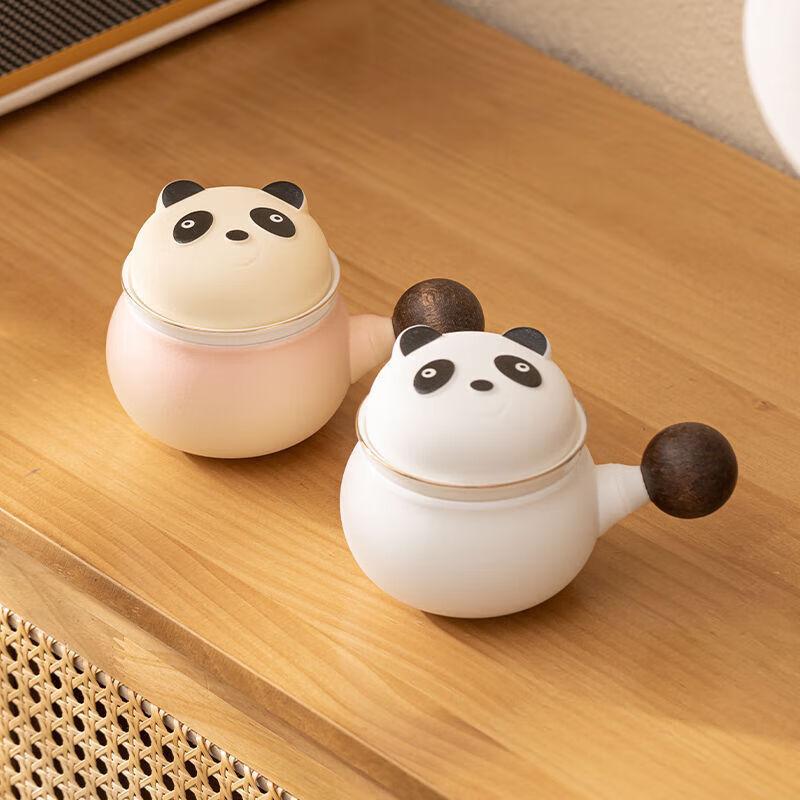 Chubby Panda Tea Infuser Mug Gift Set