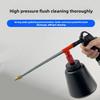 Adjustable Air Pump Air Compressor Pneumatic High-pressure Cleaning Gun Spray Gun Car Wash Engine Oil Oil Water Air Dual