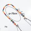 Boho Colorful Acrylic Glasses Chain for Women Fashion Resin Geometric Lanyard Cord Strap Hanging Chain On Sunglasses Accessories