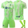 Youth and Children Adult Football Kit Sports Training Jersey Set with Socks 24/25 Barcelona Second Away Game