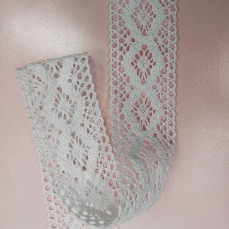 Woven Crochet Lace Cotton Thread Flower Trim Tablecloth Table Flag Curtain Doll Fabric Diy Handmade Accessories 959