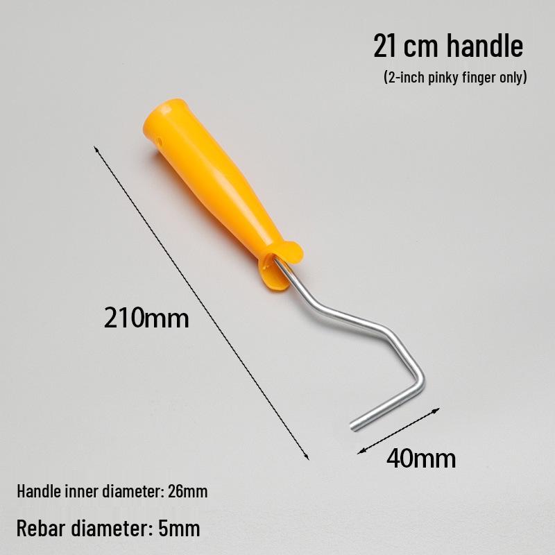 2 & 4 Inch Mini Finger Brush with Polyurethane Sponge for Latex and Art Paints