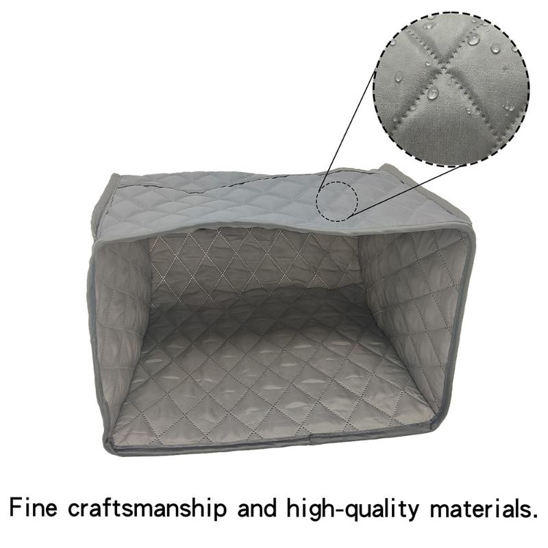 Standing Blender Dust Cover Multi-Color Quilted Diamond Pattern With Side Pocket Polyester Taffeta Appliance Protector Anti Dust