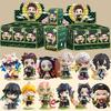 1-12pcs Anime Demon Slayer Blind Box Tanjiro Kamado Nezuko Cartoon Figure PVC Model Ornament Child Christmas Halloween Gift