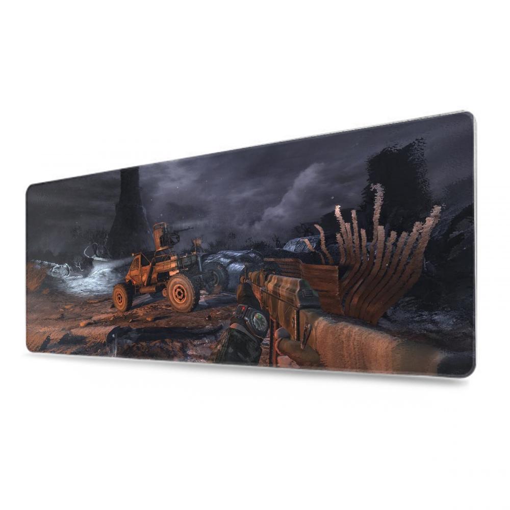 Metro 2033 Mouse Pad 500X1000 Mm Large Gaming Mousepad Gamer XL Rubber Otaku Keyboard Pad Laptop Desk Mat