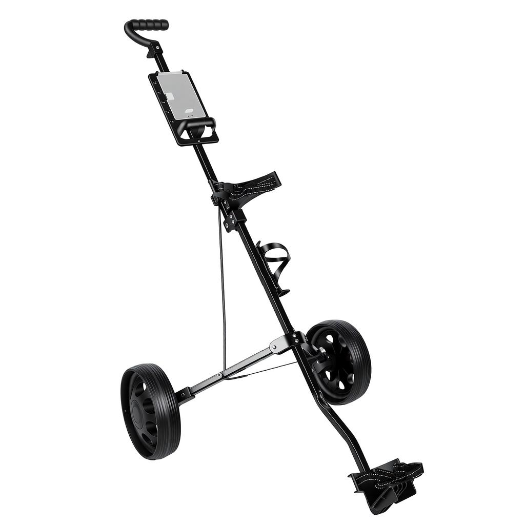 Push Cart 2 Wheel Bag Foldable Lightweight Design with Multi Function Panel Strap