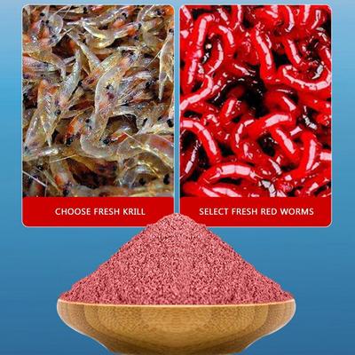 2025 Red Worm Fishing Bloodworm Powder Fishing Attractant Bait Fishing Attractant Bait Boillie Additive 30g Boillie Additive