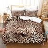 Camouflage Quilt Duvet Cover Set Full Size King Queen 3D Bedding Sets Pillowcase Linen Leopard Double Single Bed 220x240 200x200