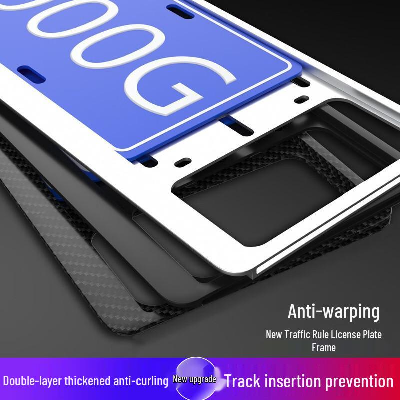Universal Vehicle License Plate Frame