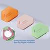 2Pieces ABS Magnetic Seam Guide with Scale Sewing Machine Flat Car Quilting Seam Guide Multilateral Magnetic Seam Guides