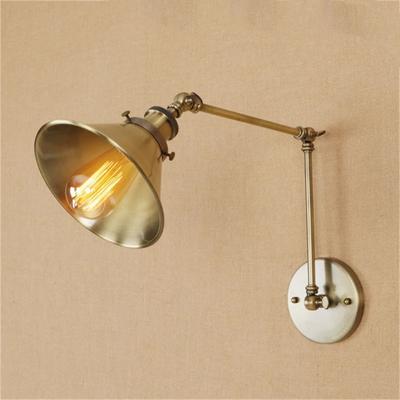 Industry Adjustable Wall Lamp Iron Wall Lights Loft Retro Fixture Bedroom Hall Interior Led Light Industrial Vintage Wall Lamp