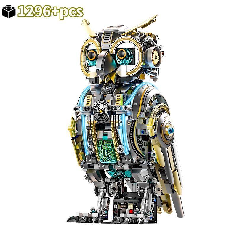 Fresh-From-Factory First-Class 1296Pcs Superior-Grade Creative Animal Bird Superior-Grade Assembly Premium-Quality Assembly-Bricksmicro